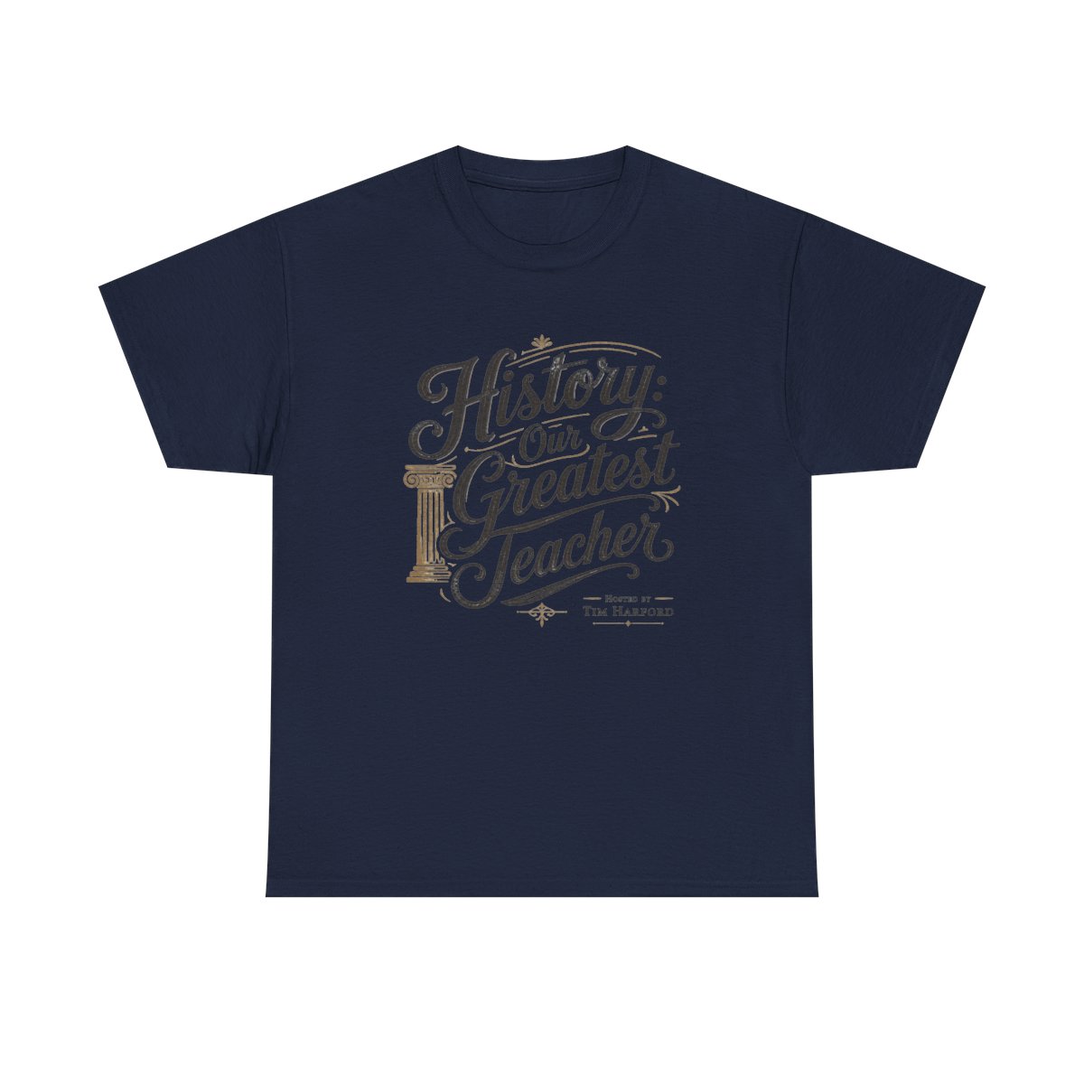 Cautionary Tales "History: Our Greatest Teacher" Unisex Tee - alternate angle 5, merchandise