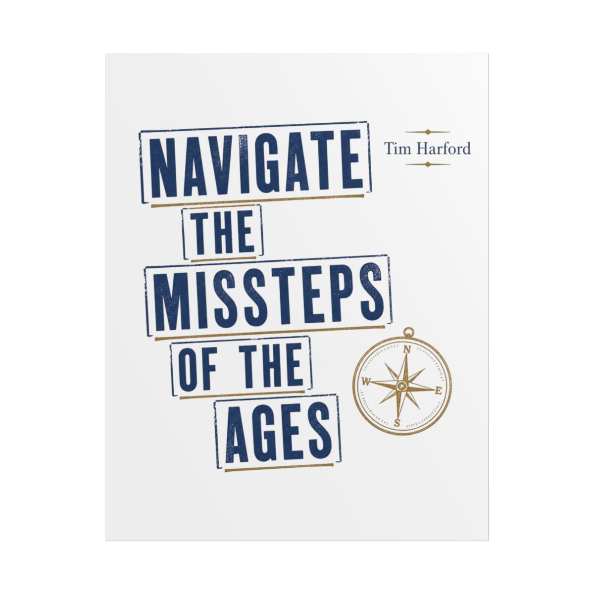 Cautionary Tales "Navigate the Missteps of the Ages" Poster - alternate angle 1, merchandise