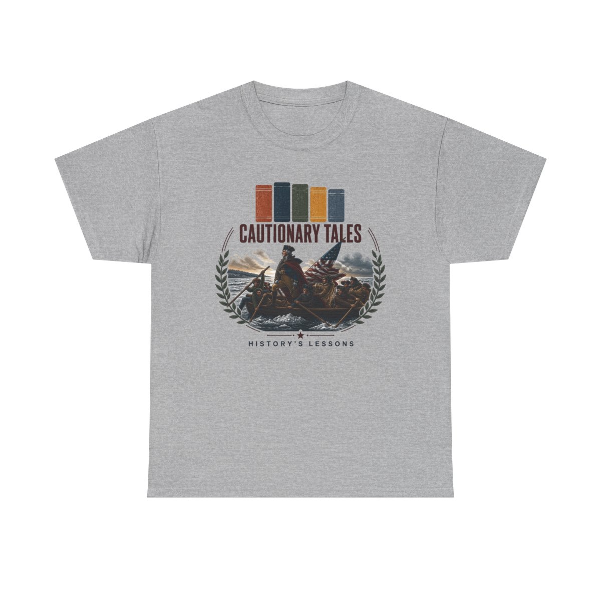 Cautionary Tales "History" Unisex Tee - alternate angle 3, merchandise