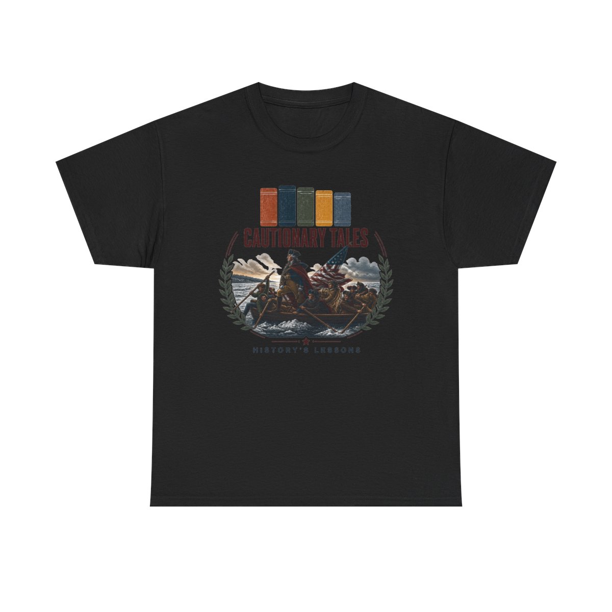 Cautionary Tales "History" Unisex Tee - alternate angle 2, merchandise