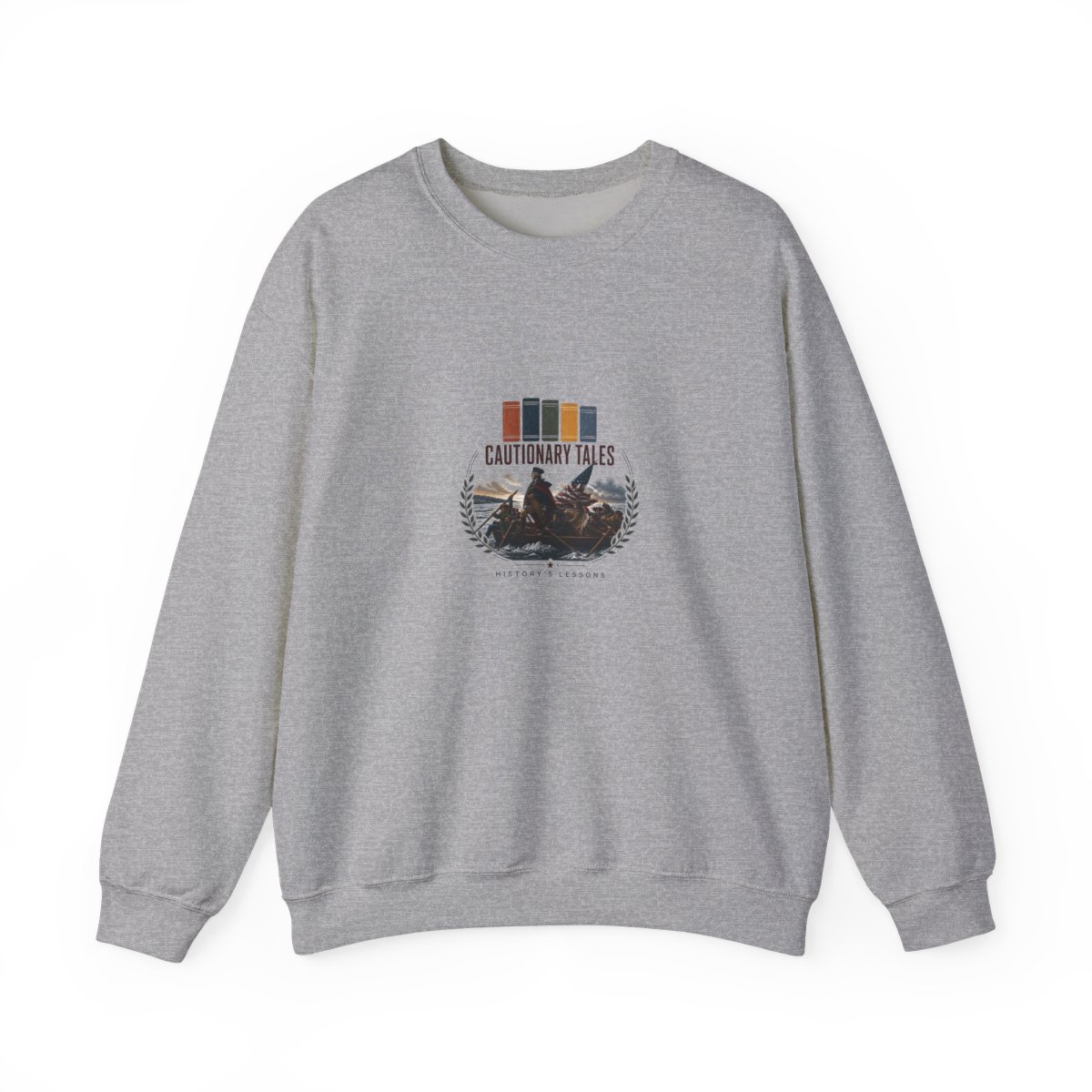 Cautionary Tales "History" Crewneck - alternate angle 2, merchandise