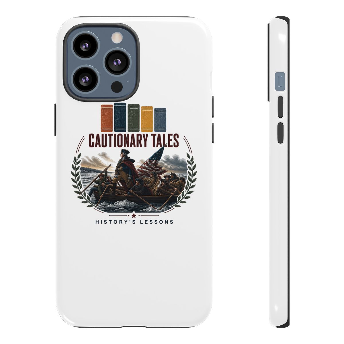 Cautionary Tales "History" Phone Case - alternate angle 4, merchandise