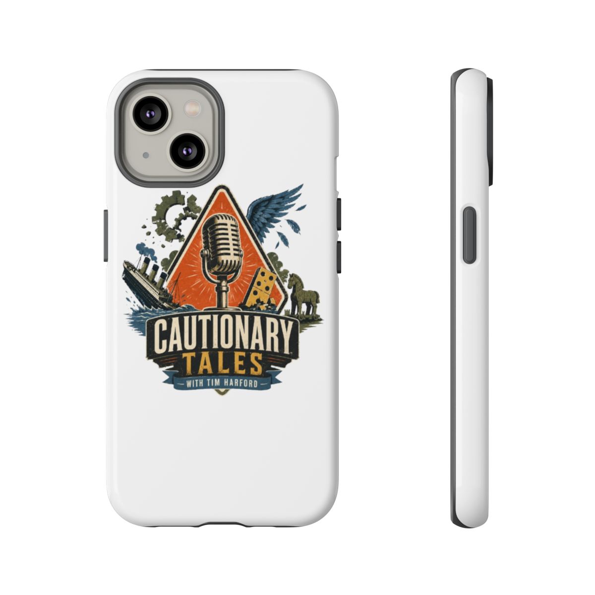 Cautionary Tales Tough Phone Case - alternate angle 3, merchandise
